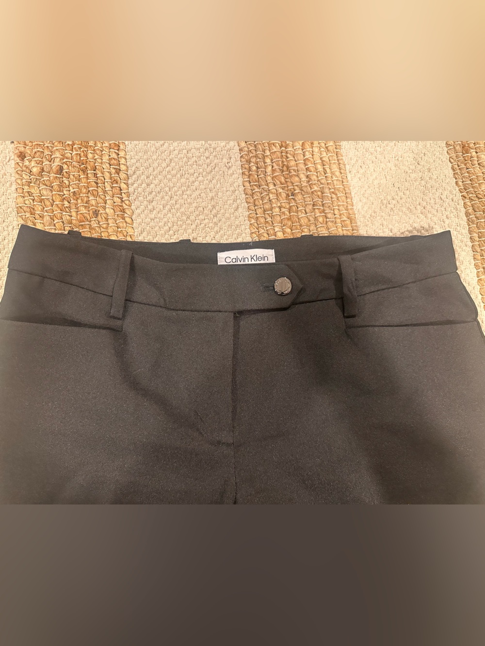 Calvin Klein Woman’s Classic Black Dress Trousers-Size 2